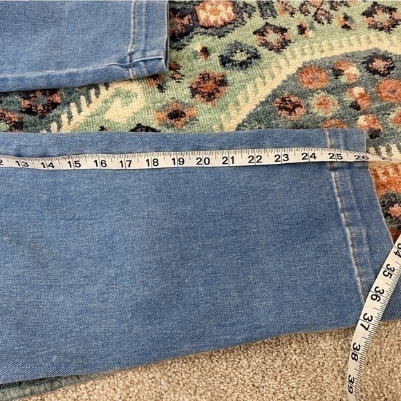 Talbots 2 Sailor Jeans Mystic Wash High Rise Trouser Denim‎ Button Details - Picture 14 of 14